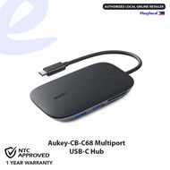Aukey-CB-C68 Multiport USB-C Hub