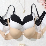 3pcs Womens Seamless Breathable Bra - Supportive Padded lingerie Push-Up Design 75B-95D