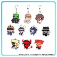 Acrylic Forsaken Keychains HOT Game Guest 1337 Noob Sedletsky John Doe c00lkid Elliot Cartoon
