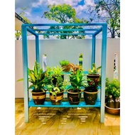 3-Tier Bamboo Flower Rack 59 Inch Long