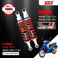 YSS โช๊คแก๊ส อัพเกรด Honda Wave110i ปี 2021 ขึ้นไป / Wave125i ปี 2023 ขึ้นไป【 RC302-330T-77 】【 RE302