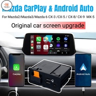 FS New Upgrade Mazda CarPlay Android Auto USB Hub Adapter for Mazda 2 3 6 CX3 CX5 CX8 CX9 MX5 Miata 