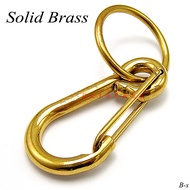 Keychain Real Brass 1 For Hanging Wallets Leather Bags Motorcycles Homes Pants Ears With Ring B-s (9