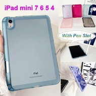 For iPad mini (2024) A17 Pro 8.3" A2995 A2996 A2568 iPad mini 7 6 5 4 7.9" 8.3" With Pen Slot Case T