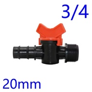 3/ 4 inch External Thread Valve to 20mm Outer Diameter Hose