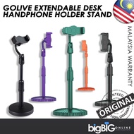 Golive Extendable Desk Handphone (HB-1) Table Tripod Holder Stand with Heavy Base