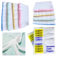 3pcs/6pcs/1dozen Curity Gauze Lampin Cloth Diaper For Newborn Baby MANIPIS