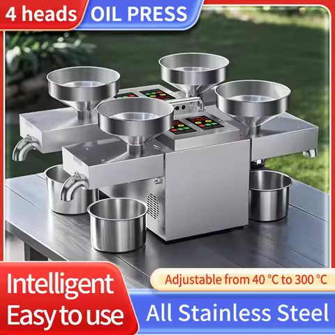 BEAUTISUN,Stainless steel automatic oil press machine, Hemp coconut oil extractor machine oil presse