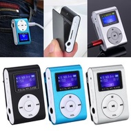 **包郵** [黑/藍/銀色] 迷你液晶屏 USB MP3 播放器 支持 Micro SD/TF 卡便攜式音樂播放器  [平行進口] PC4627