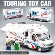 ALLMETAL | Simulated Camper Van and Camping Truck Model Car Toy