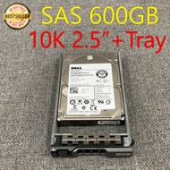 (ส่งฟรี) Dell Harddisk SAS 600GB 1.2TB 10K 2.5" พร้อม Tray 2.5" มือสองรับประกัน 3 เดือน ของใหม่ประกั