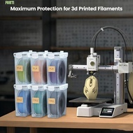 FORTI 3D Printing Filament Storage Box, Transparent Dustproof 3D Printing Filament Container, Waterp