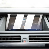 Car navigation LCD screen anti fingerprint 9H tempered glass blue light protective film For BMW X5 X