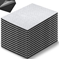 Nuanchu 15 Pack 512mil 11.2sqft Thickened Sound Deading Material for Cars 9 x 12 Inch 13mm Car Insul