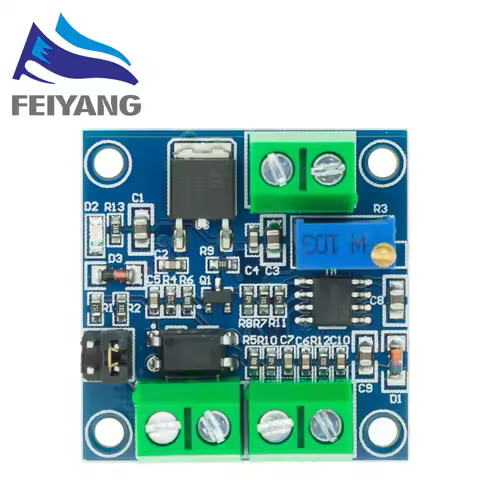 1PCS PWM to Voltage Converter Module 0%-100% to 0-10V for PLC MCU Digital to Analog Signal PWM Adjus