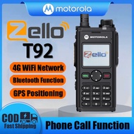 Motorola Zello walkie talkie T92 4G WIFI 5000KM Zello group chat interphone IP54 waterproof intercom