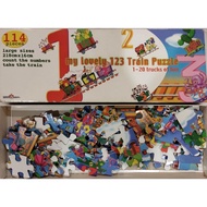 123 Train Puzzle (114 pieces)