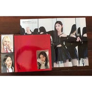 (ON HAND & READY STOCK) IVE ELEVEN Ver 2 Red Ver Leeseo pc poster LOVE DIVE MUSIC KOREA POB LIZ YUJI