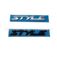 STYLE Car Logo Car Modification Logo Body Sticker Car Rear Logo