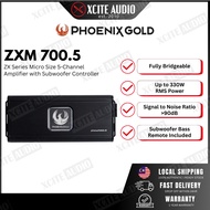 PHOENIX GOLD ZXM 700.5 - ZX Series 5-Channel Micro Car Audio Amplifier