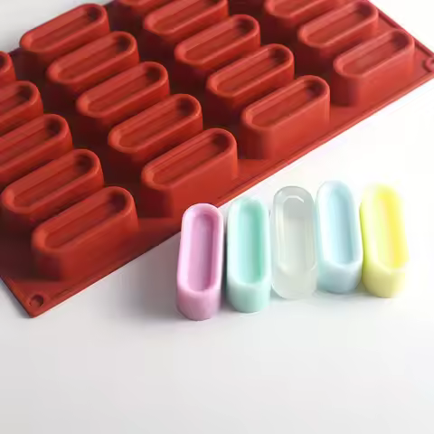 20Cups Silicone Mousse Cake Baking Mold Candy Mould French Dessert, Pastry, Chocolate Ice Cream Mold