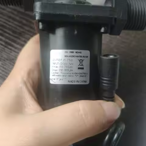 NEW DC6V-12V DC Brushless Water Pump 900L/H Silent 4 Points Threaded Solar Water Heater Shower Floor