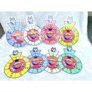 ️8 Fractional And Decimal Wheels ️