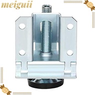 MEIGUII Furniture Levelers, Steel Adjustable Cabinet Leveling Feet, Accessories 54*45.5*81mm Silver 