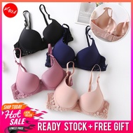 KM Women Full Cup Bra Size 34-38 Ready Stock Under Wired Strong Elastic Daily Bra Lingerie [L9741]