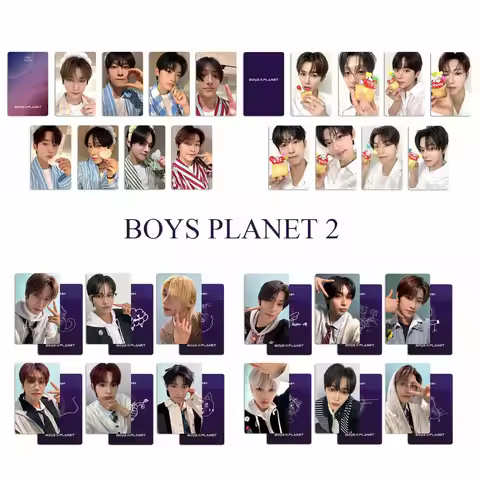 Hots Sale ALD1 Idols 6/8/16/28Pcs/Set Cute Selfie Lomo Cards BOYS PLANET 2 Member Photocards Lee San