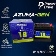 [ Installation Provided ] 90D23L | AZUMA-GEN PLUS 18 MF Car Battery Exora / Preve / Nissan Xtrail