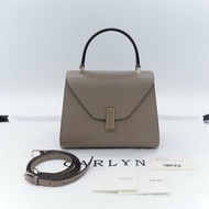 Valextra 瓦萊可斯特拉 Mini Iside 經典米色 杏色 小牛皮 手提包