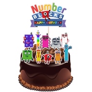 Number Blocks Cake Topper