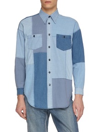 FDMTL PATCHWORK RINSE SHIRT