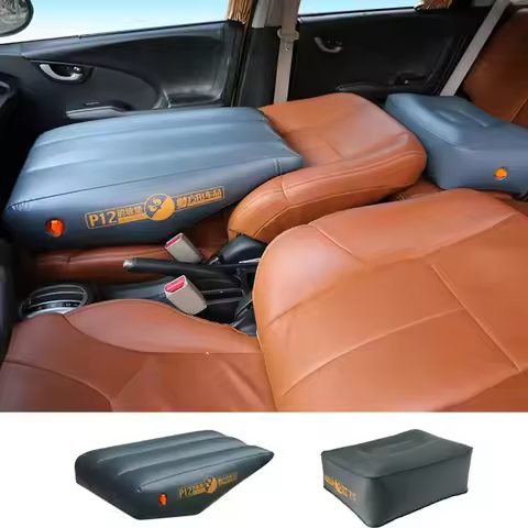 Car Travel Inflatable Mattress Front Slope Pad Inflated Stool Cushions Air Bed Seat Gap Self-driving