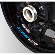 Promotion Motorcycle Reflective Sticker Tire Rim logo Decorative Decal Suitable for YAMAHA FJR1300
