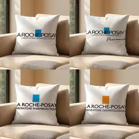 Brand Posay L-La R-Roche Cushion Cover Sofa Living Room Bedroom Headboard Backrest Cushion Square Cu