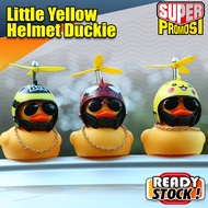 Yellow Duck Itik Motor Helmet Itik Helmet Little Duckie Yellow Duck Itik Viral Patung Itik Motor Bik