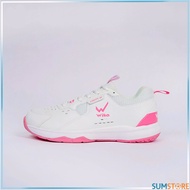 Giày Thể Thao Nam Nữ Wika Maru Trắng Hồng - Giày Thể Thao Đa Năng Và Tiện Dụng