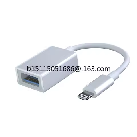 Apple OTG adapter, lighting converter, USB external 3.0 USB flash drive, iPhone and Pad connection