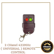 AutoGate Remote Control 433Mhz 2Channel DIP Switch Auto Gate Controller(Included Battery)