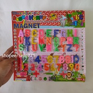 LOKAL HKF Magnetic Letters + Numbers Letters and Numbers Magnetic Letter Magnets Local Refrigerator 