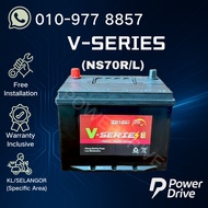 [ Installation Provided ] NS70 | NS70L | V-SERIES MF Car Battery