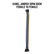 10pin jumper cable female to female 20cm wire arduino