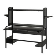 Ikea電競檯 電腦枱 黑色 金屬框架（原價$2xxx)