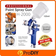 PRODIY H2000 Blue Pnemumatic HVLP Spray Gun Spray Paint Sprayer Gun Air Spray Paint Gun Spray Gun Pa