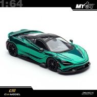[CM MODEL] CM64-765LT-19 : McLaren 765LT Full Carbon Chrome Green
