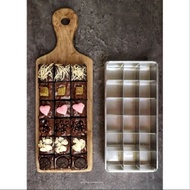 20x10x4 Cm Pan and Dividers, Divided Contents 8, 10, 12, 15, 18, 32, 50 Holes, Galvalum Material Non