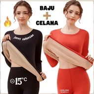 Long John Wanita Premium Long John/ Heattech Thermal Winter Underwear/ LJW3