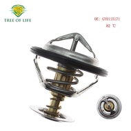 82℃ Engine Coolant Thermostat GY0115171 For MAZDA 6 626 323 MX-3 MX-6 Tribute MPV 1X4Z8575EB AJ57151